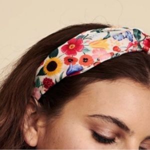 RIFLE Paper Co Blossom Knotted Headband